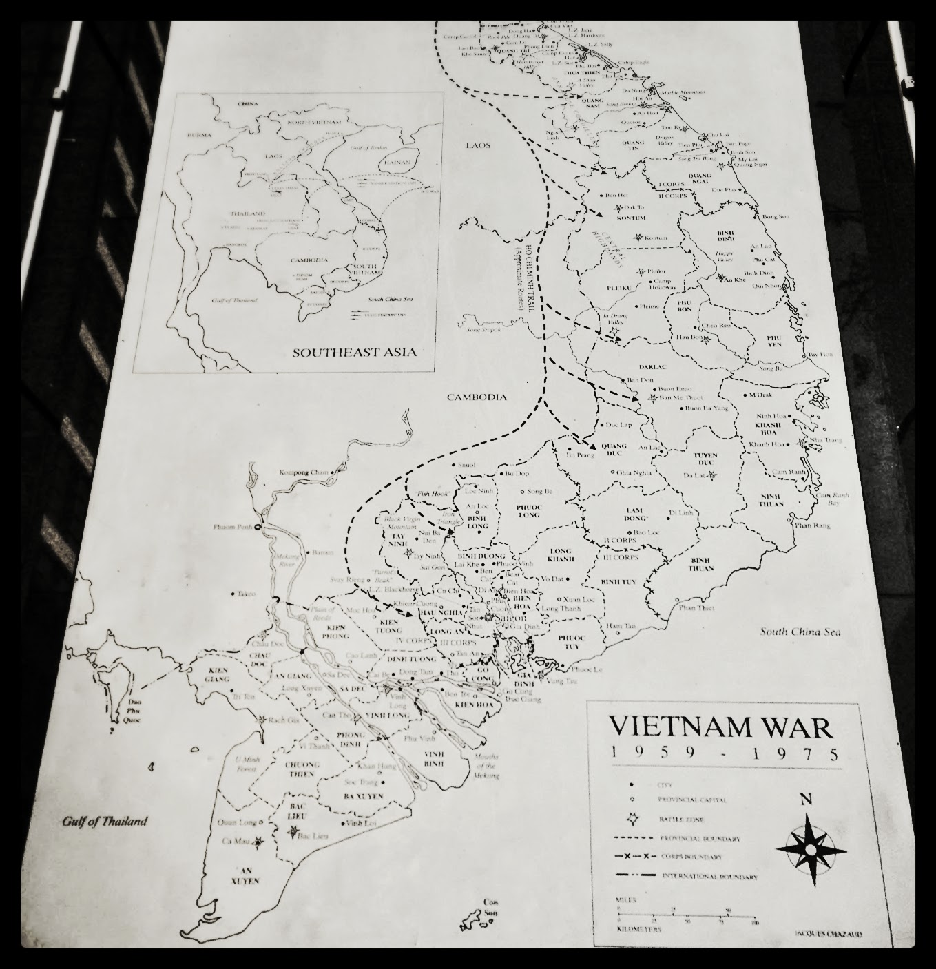 vietnam corps maps